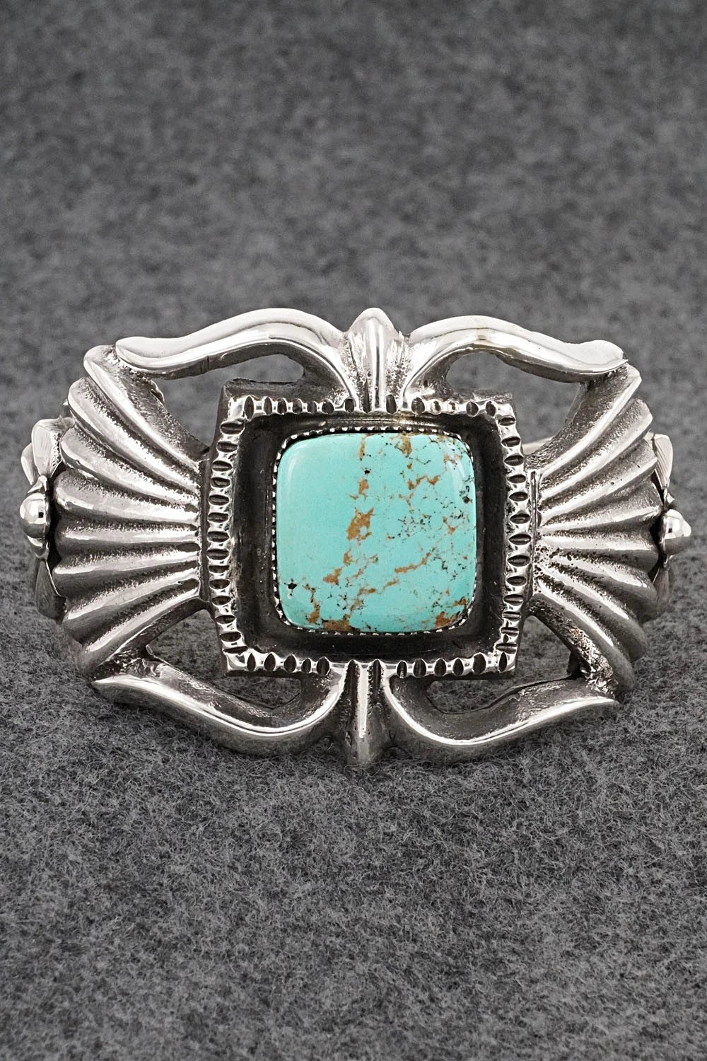 Turquoise & Sterling Silver Bracelet - Lena Kee
