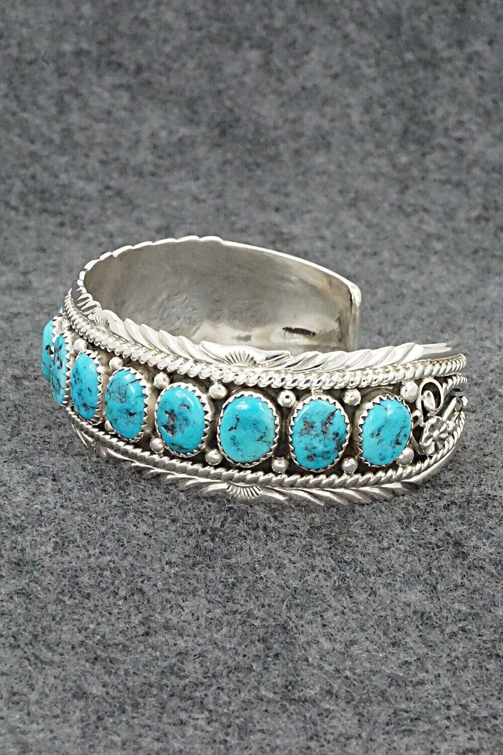 Turquoise & Sterling Silver Bracelet - Martin Muskett