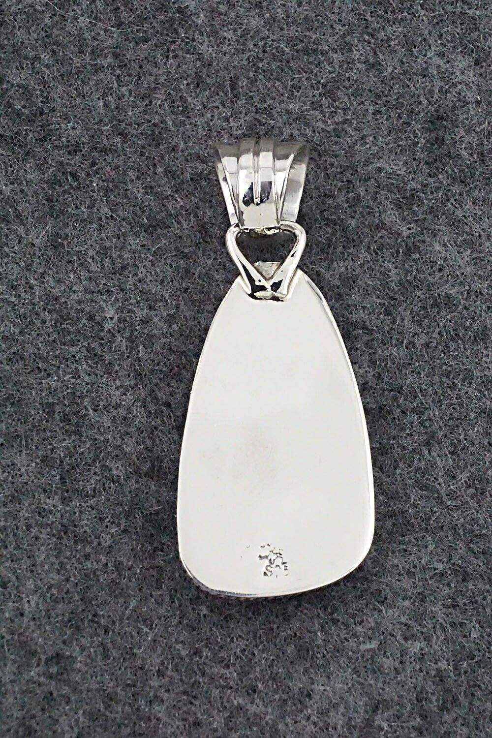 Turquoise and Sterling Silver Pendant - Sharon McCarthy