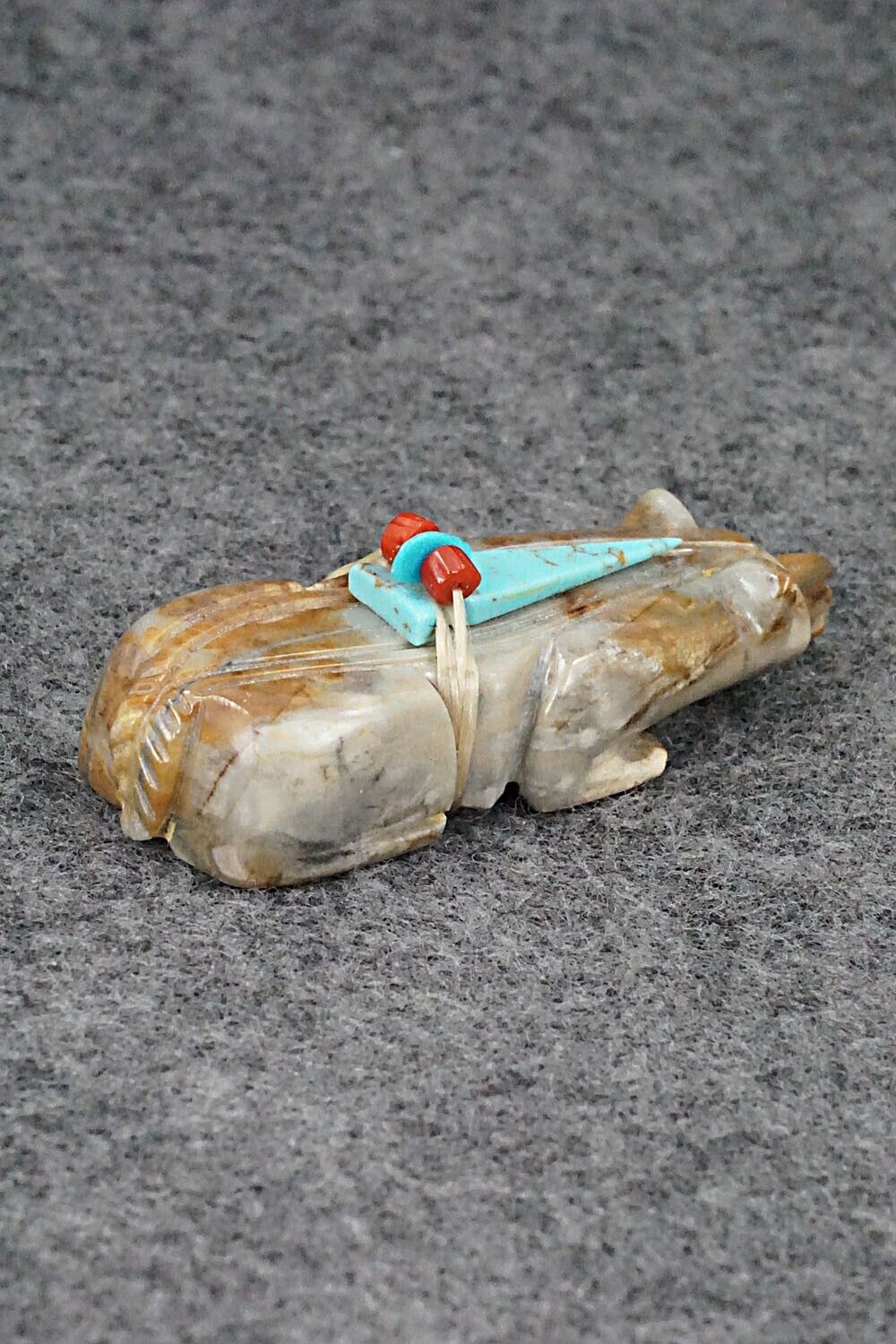 Badger Zuni Fetish Carving - Alex Tsethlikai