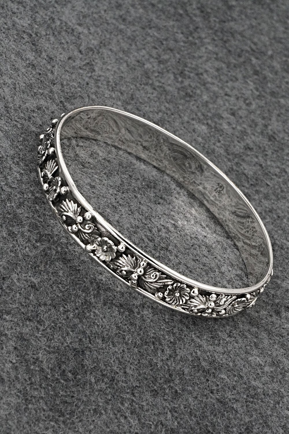 Sterling Silver Bangle Bracelet - Sadie Jim
