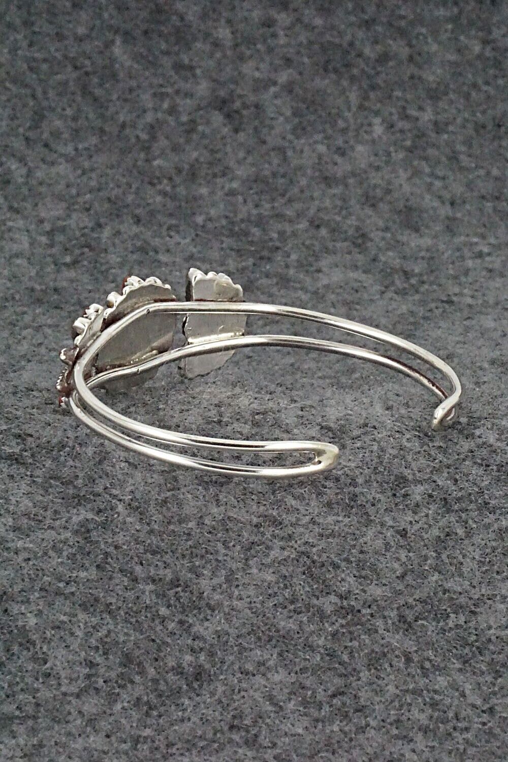 Coral & Sterling Silver Bracelet - Judy Wallace