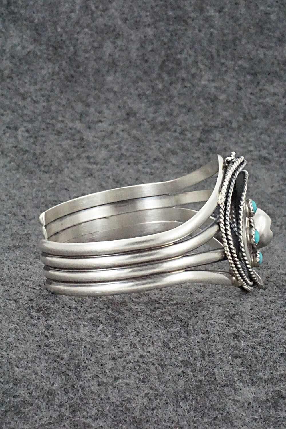 Turquoise & Sterling Silver Bracelet - Bobby Platero