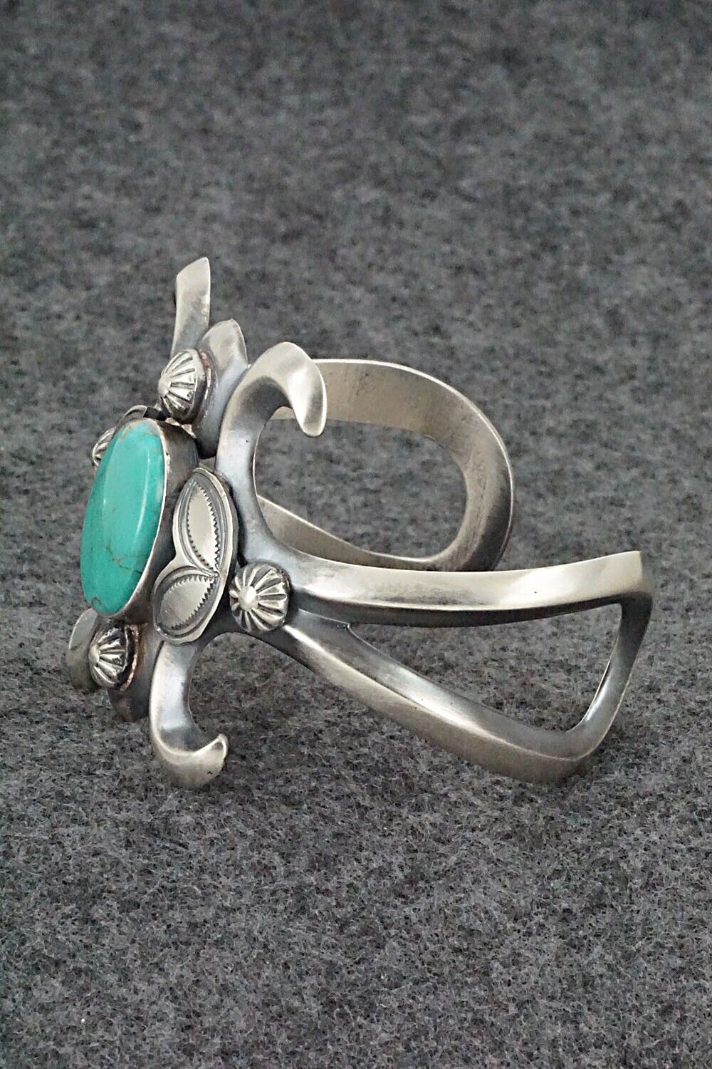 Turquoise & Sterling Silver Bracelet - Henry Morgan
