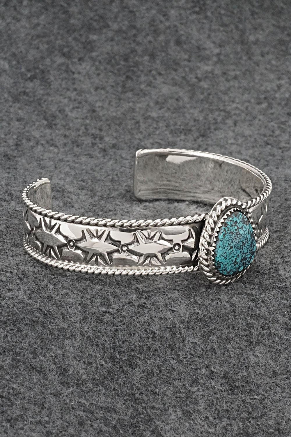 Turquoise & Sterling Silver Bracelet - Jason Bahe
