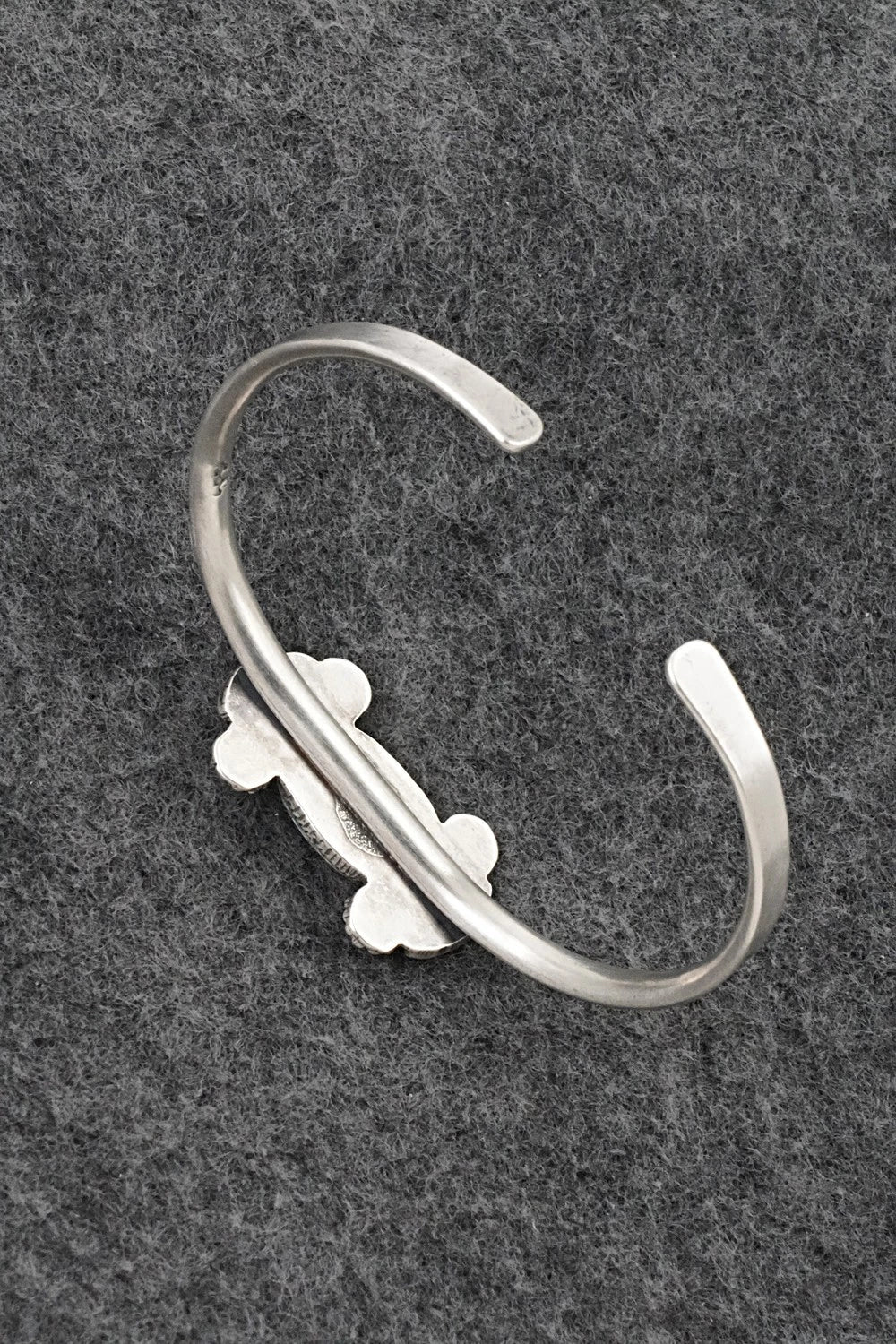 Turquoise & Sterling Silver Bracelet - Genevieve Francisco