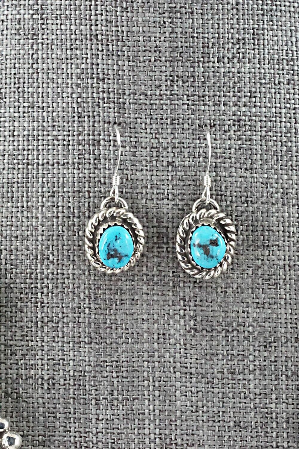 Turquoise & Sterling Silver Squash Blossom Set - Vernon Johnson
