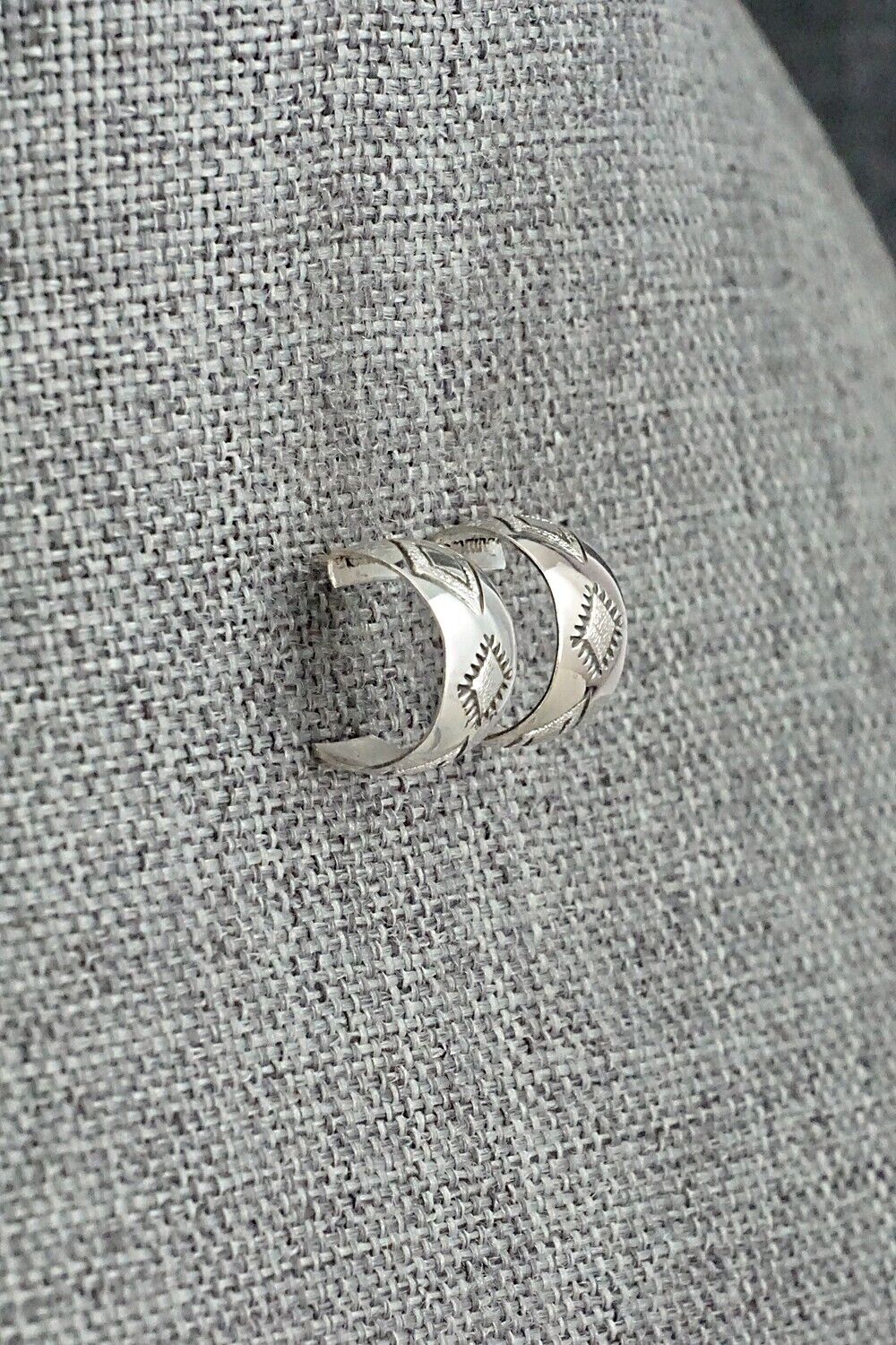 Sterling Silver Hoop Earrings - Nora Ashley