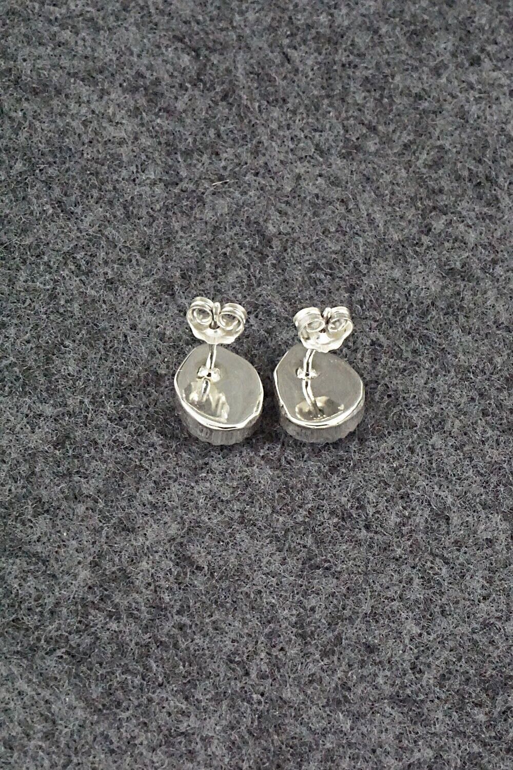 Turquoise & Sterling Silver Earrings - Theresa Smith