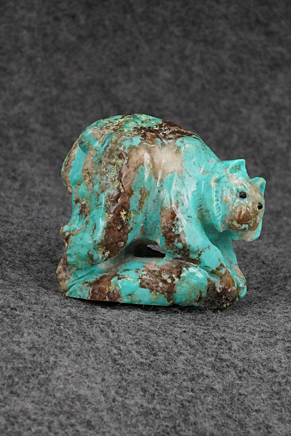Bobcat Zuni Fetish Carving - Jeff Shetima