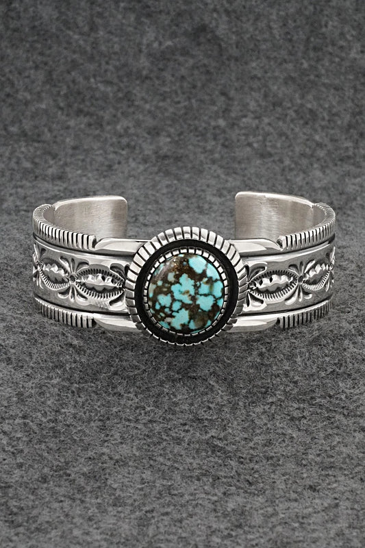 Turquoise & Sterling Silver Bracelet - Mark Yazzie