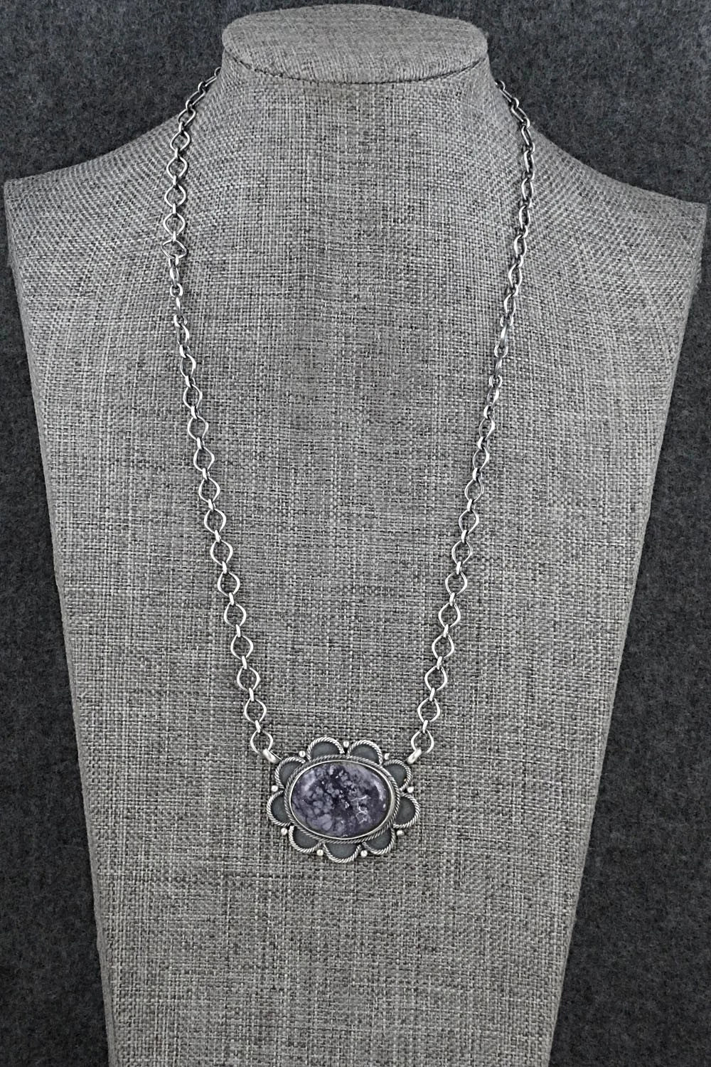Morado & Sterling Silver Necklace - Darrin Livingston