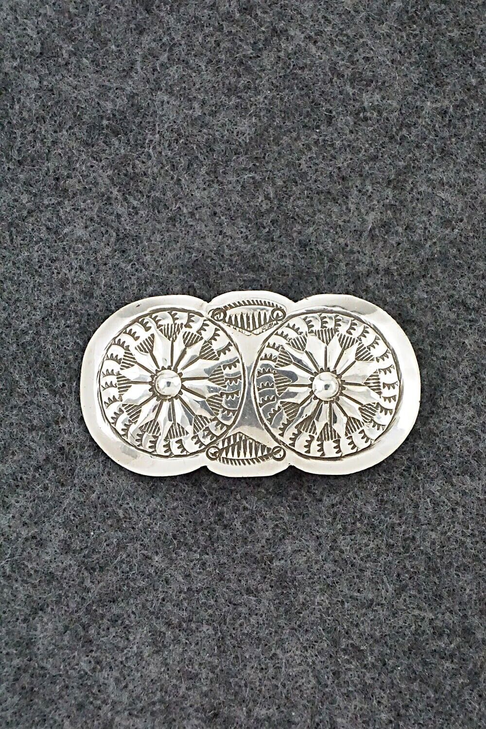 Sterling Silver Hair Barrette - Arlene Soce