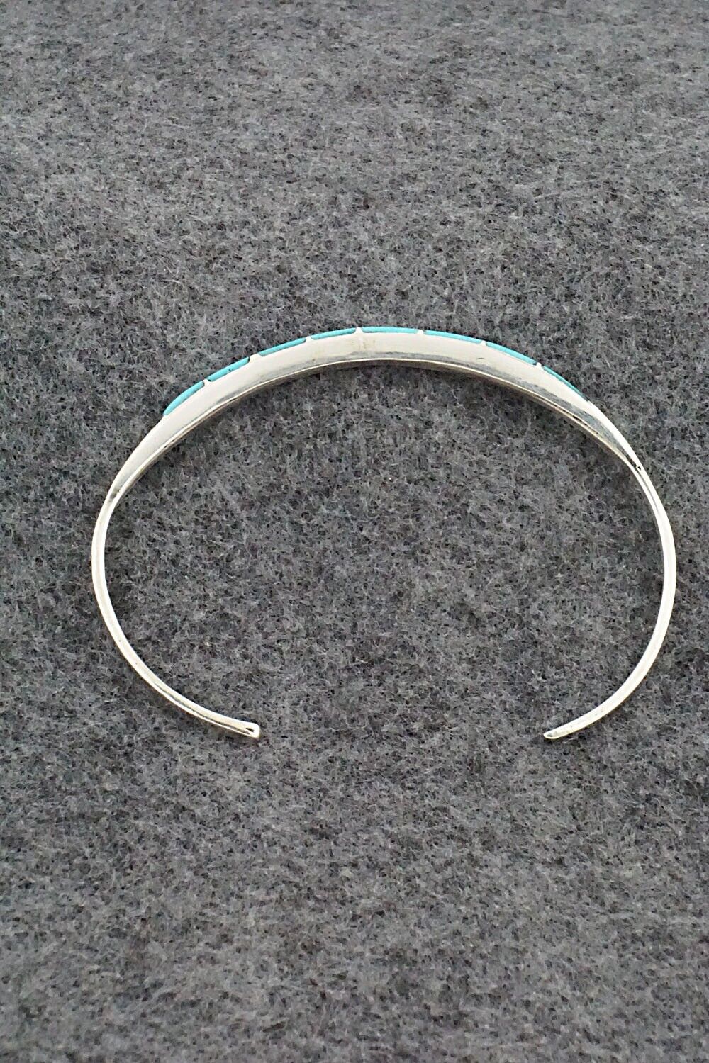 Turquoise & Sterling Silver Bracelet - Jeanette Chavez