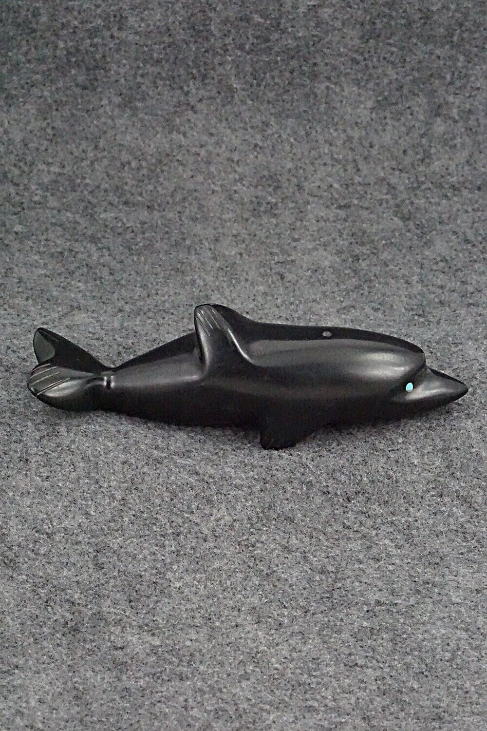 Dolphin Zuni Fetish Carving - Herbert Halate