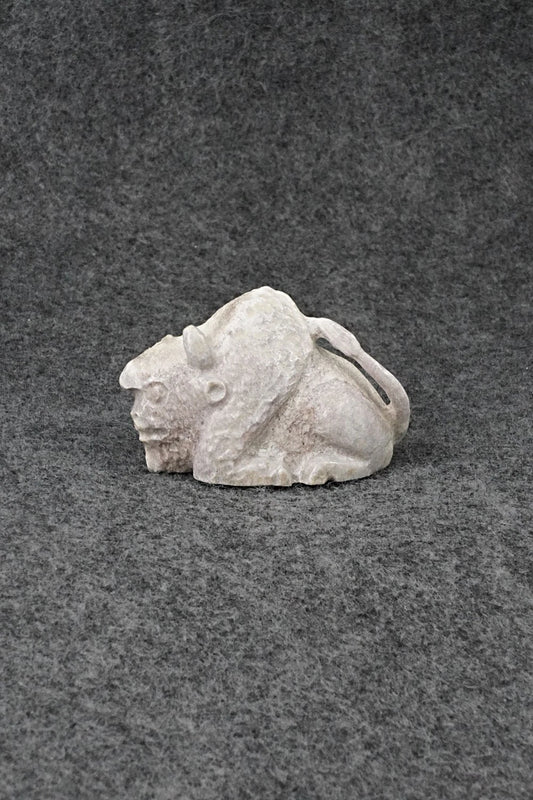 Buffalo Zuni Fetish Carving - Maxx Laate