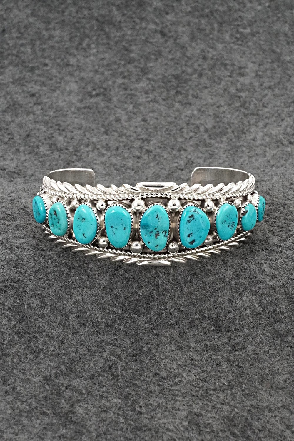 Turquoise & Sterling Silver Bracelet - Anthony Brown