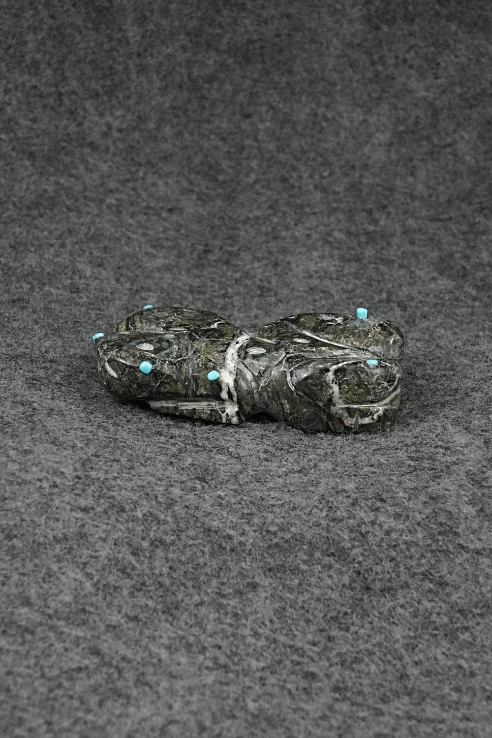 Frog Zuni Fetish Carving - Alexander Chavez