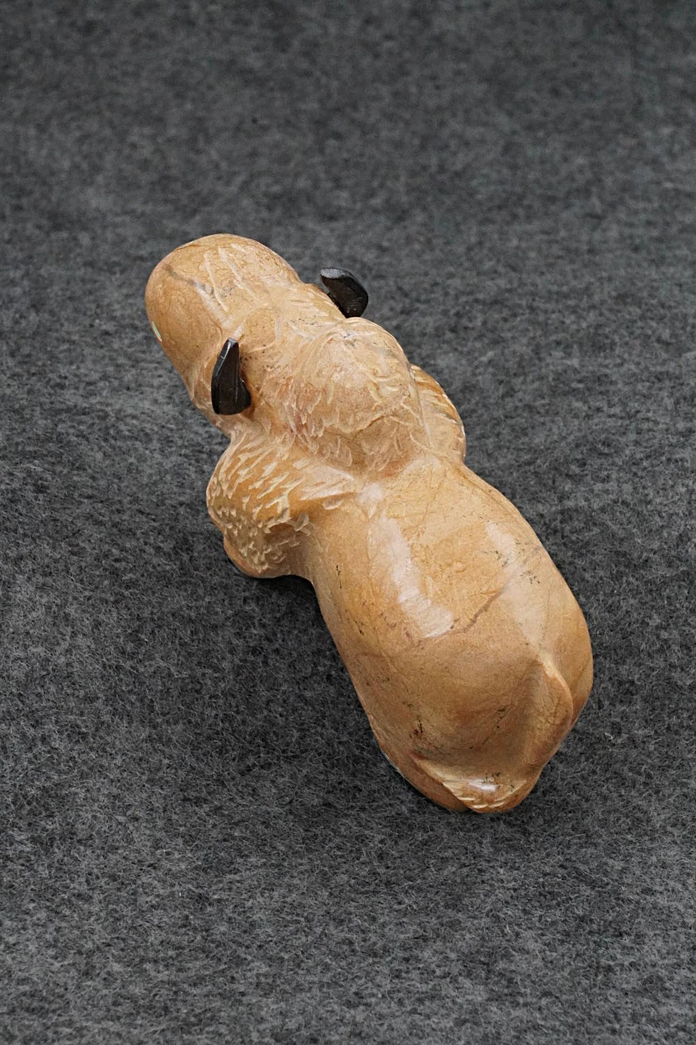 Buffalo Zuni Fetish Carving - Freddie Leekya