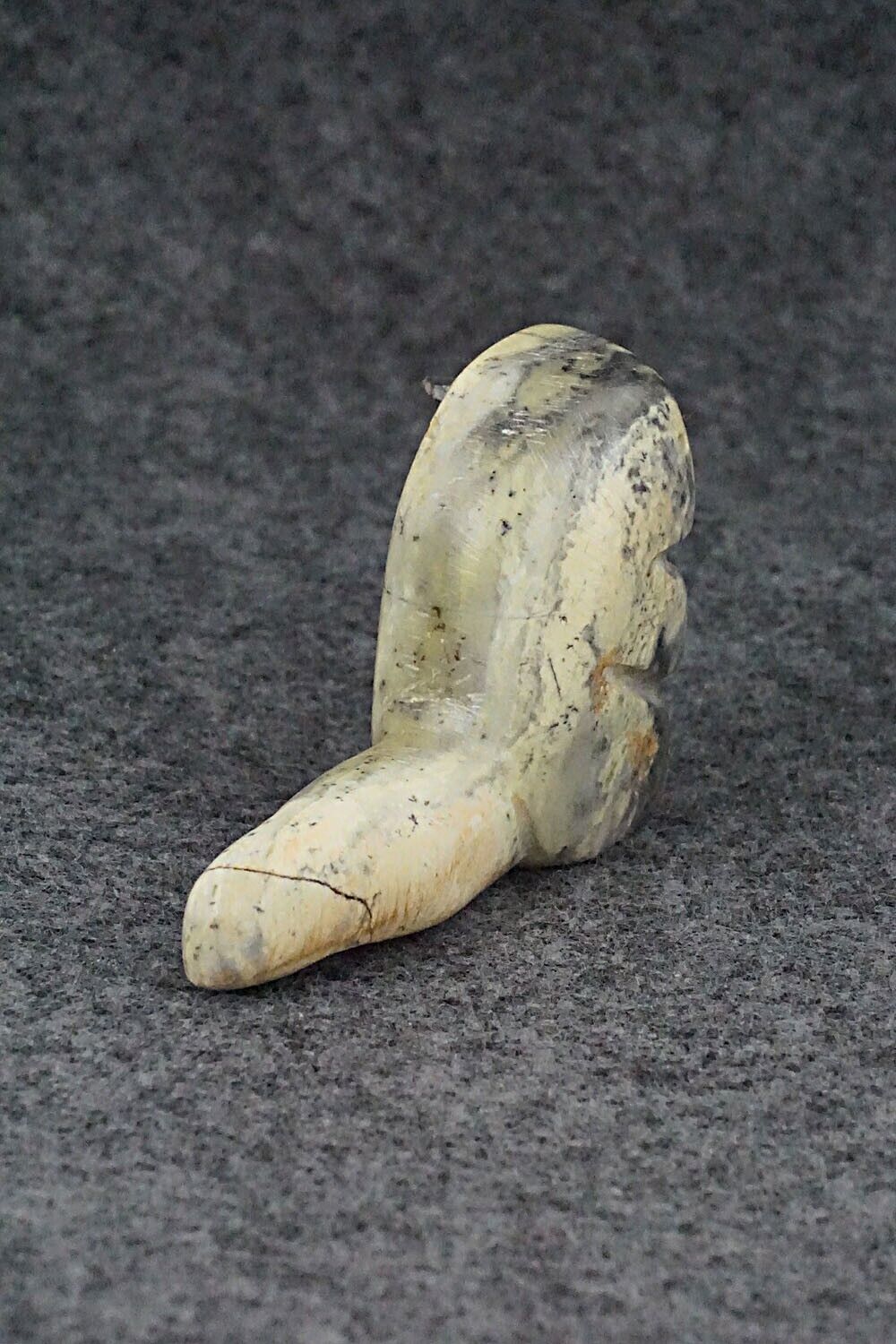 Otter with Fish Zuni Fetish Carving - Justin Red Elk