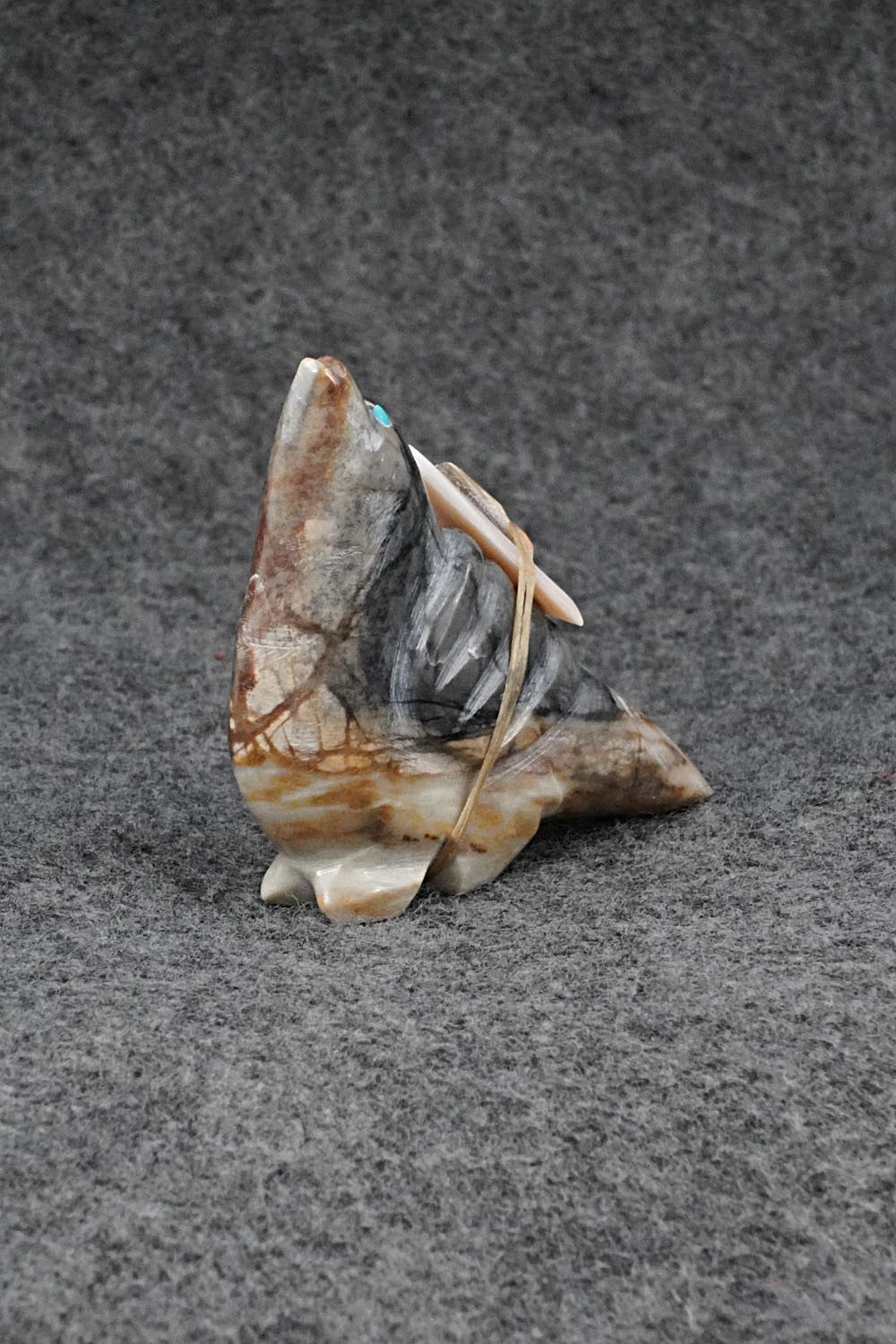 Bird Zuni Fetish Carving - Delvin Leekya