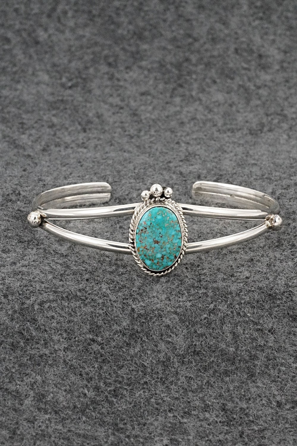 Turquoise & Sterling Silver Bracelet - Rena Begay