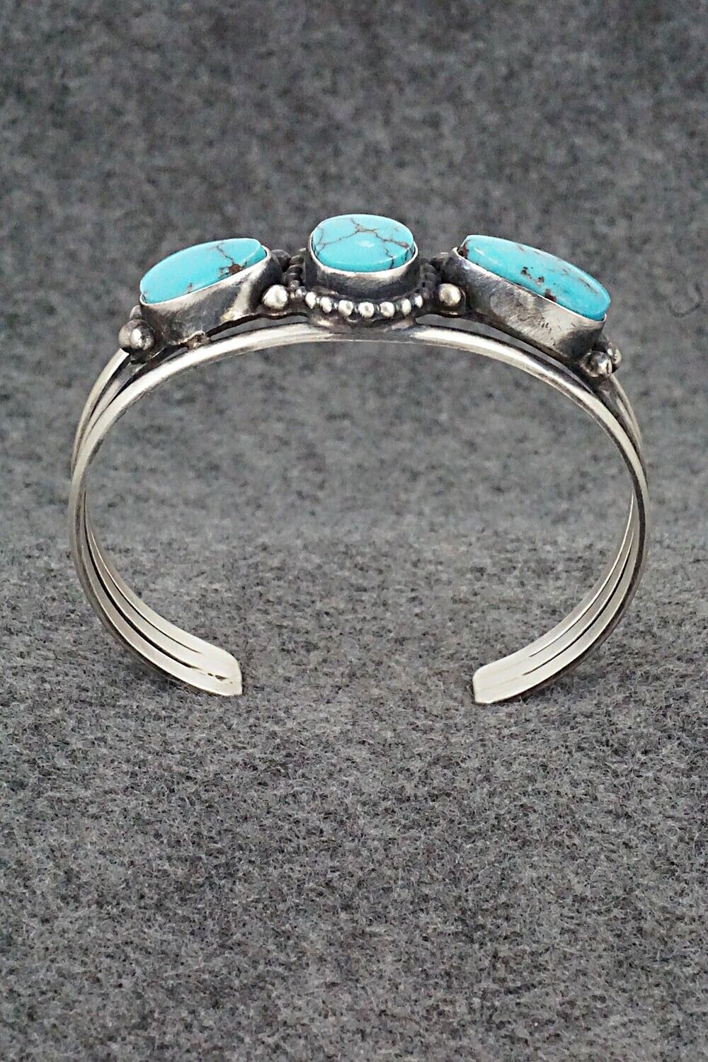 Turquoise & Sterling Silver Bracelet - Darrin Livingston