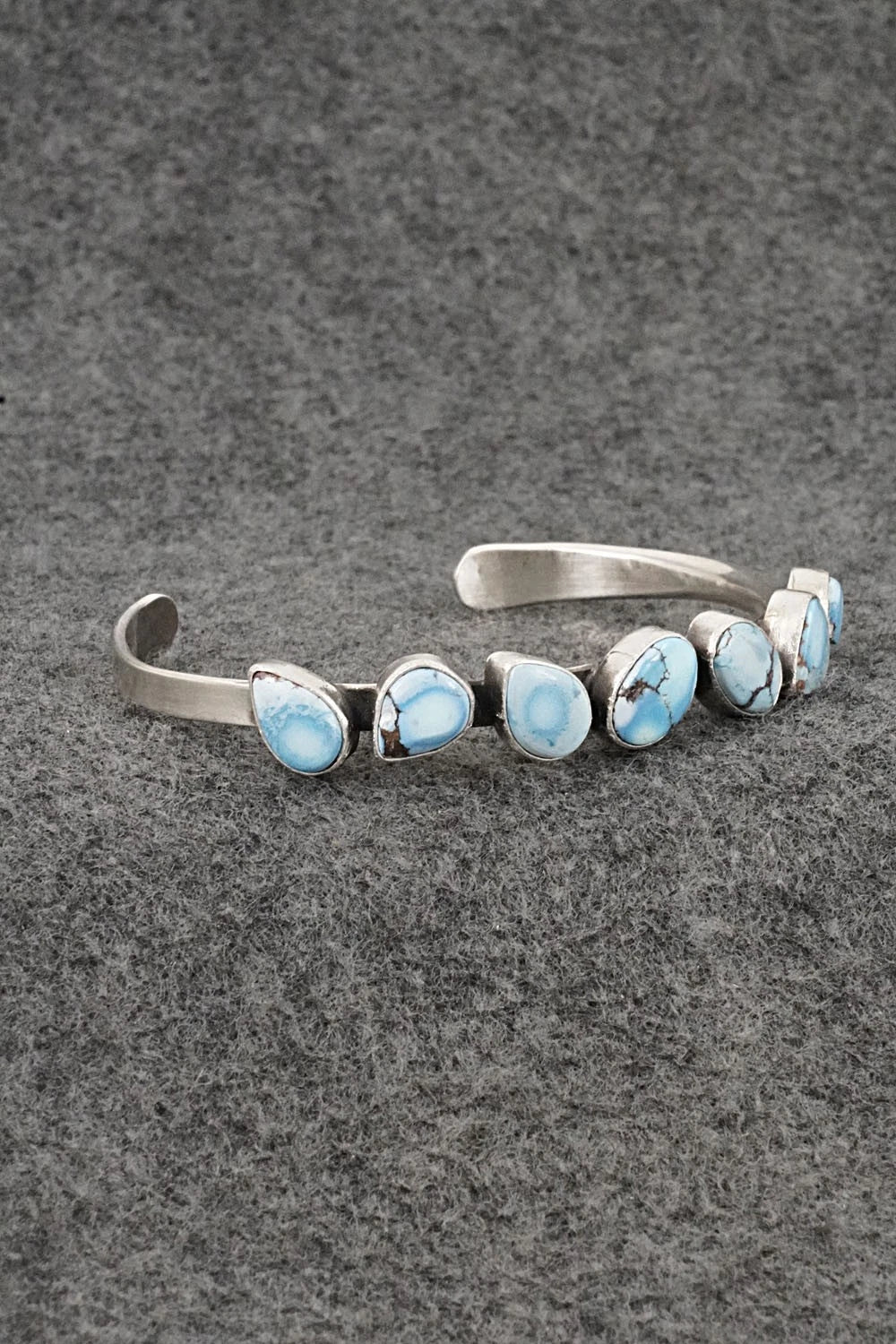 Turquoise & Sterling Silver Bracelet - Verley Betone