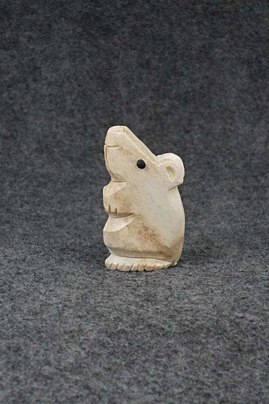 Mouse Zuni Fetish Carving - Cody Chavez