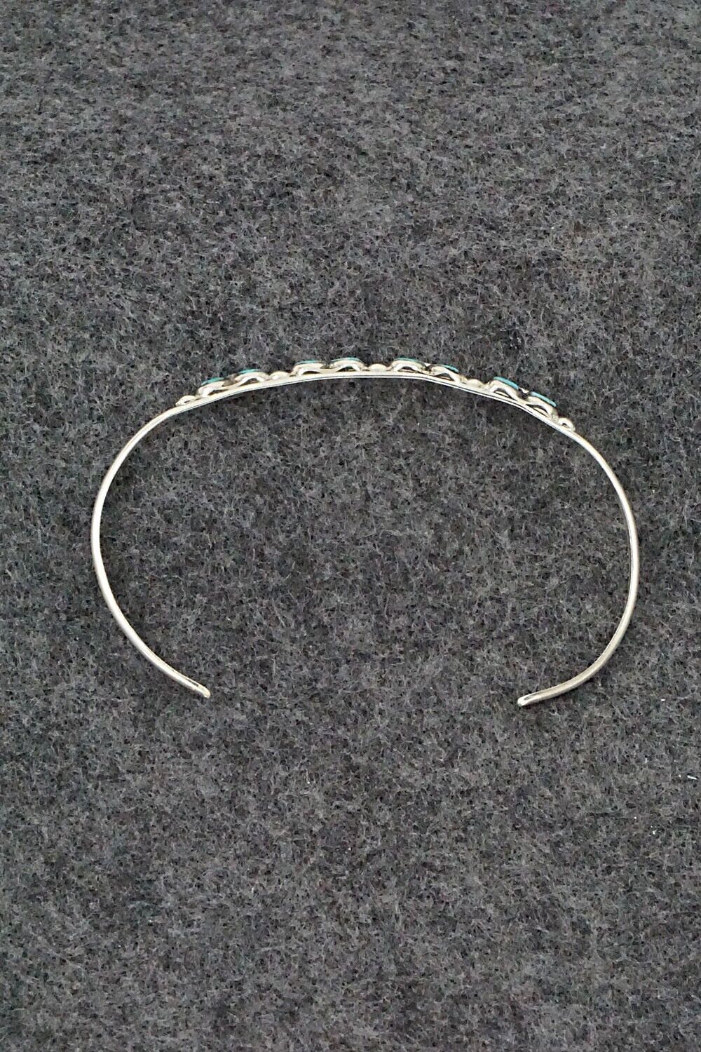 Turquoise & Sterling Silver Bracelet - Karla Chavez