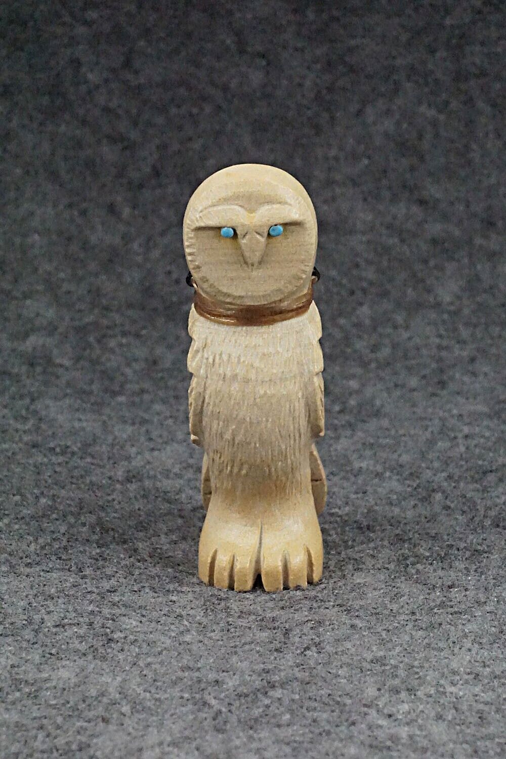 Barn Owl Zuni Fetish Carving - Douglas Martza