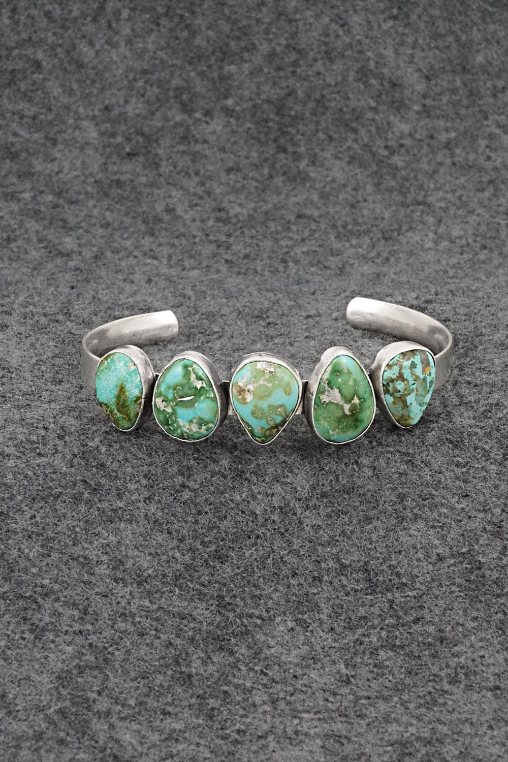 Turquoise & Sterling Silver Bracelet - Verley Betone