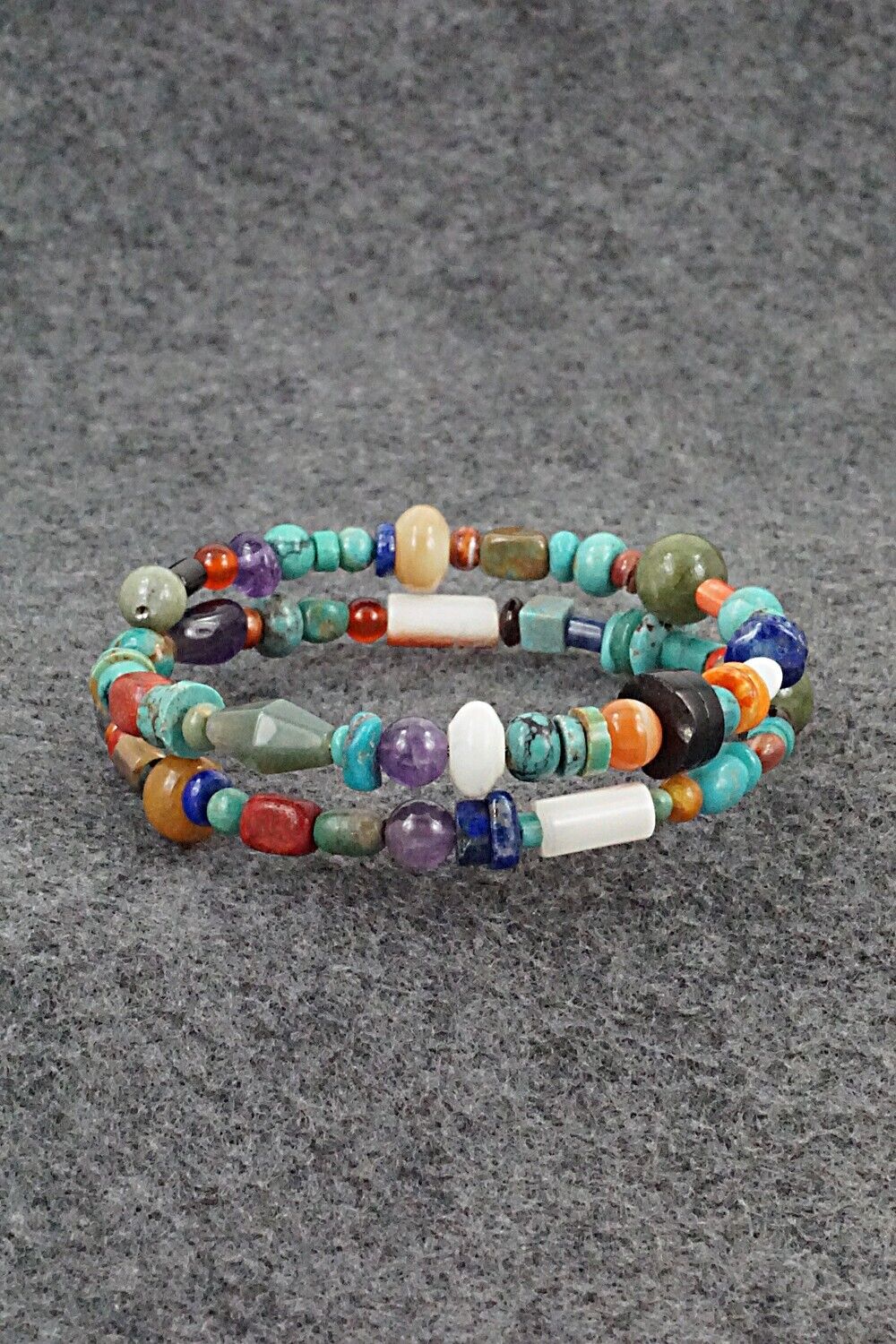 Multi-Stone Beaded Bracelet - Helen Tsosie