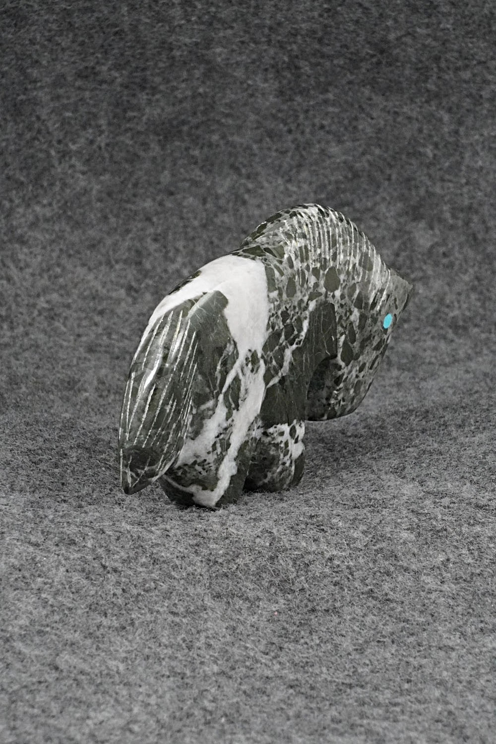 Horse Zuni Fetish Carving - Kenric Laiwakete