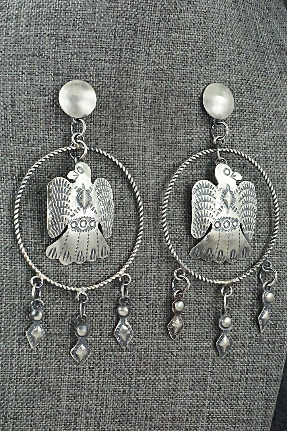 Sterling Silver Earrings - Gabrielle Yazzie