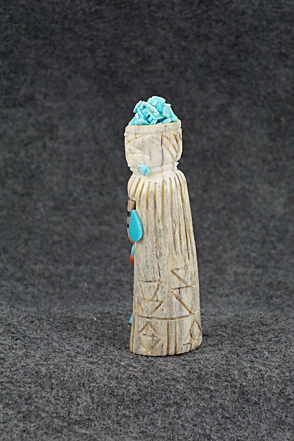 Corn Maiden Zuni Fetish Carving - Amory Cellicion