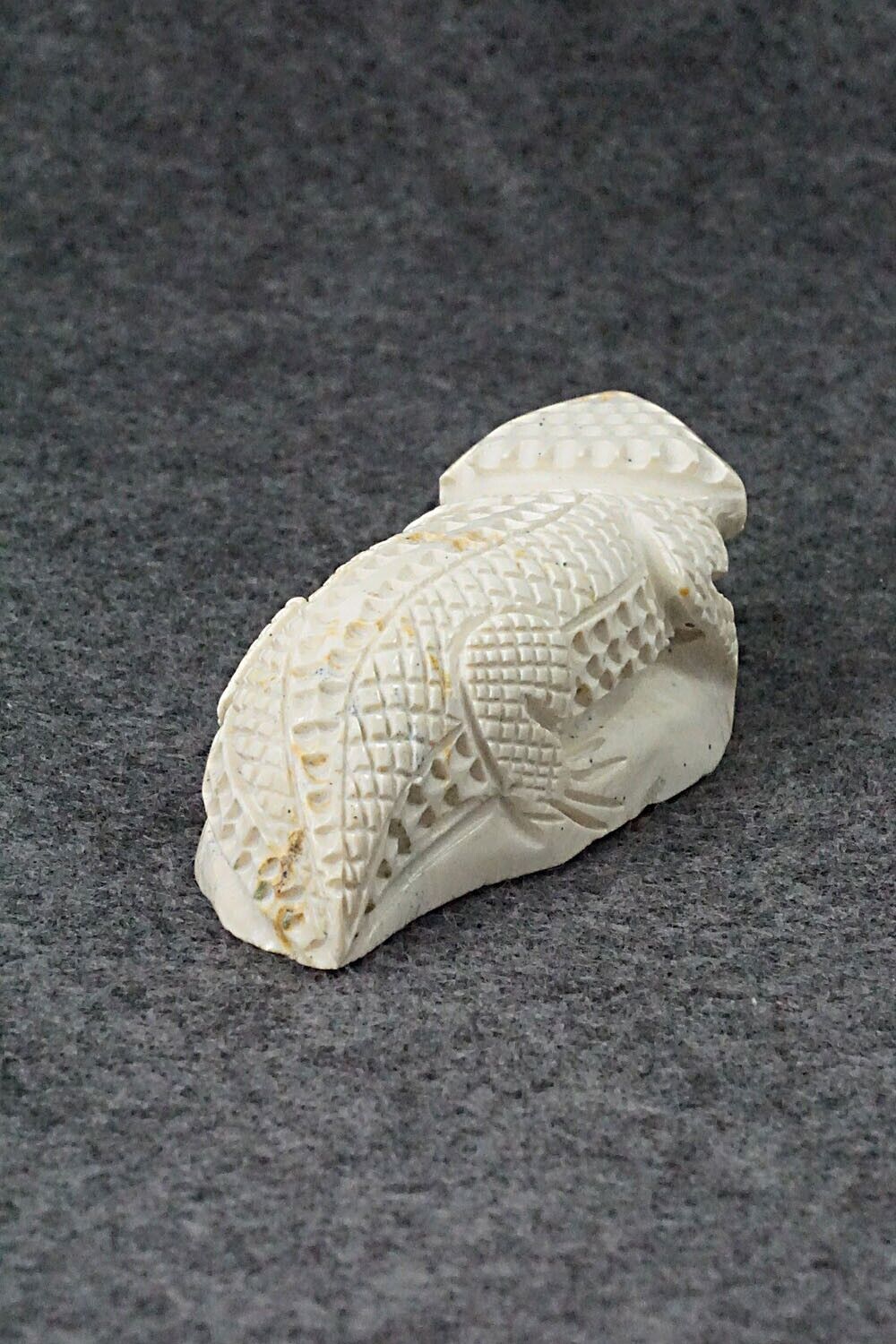 Horned Toad Zuni Fetish Carving - Jensen Charlie