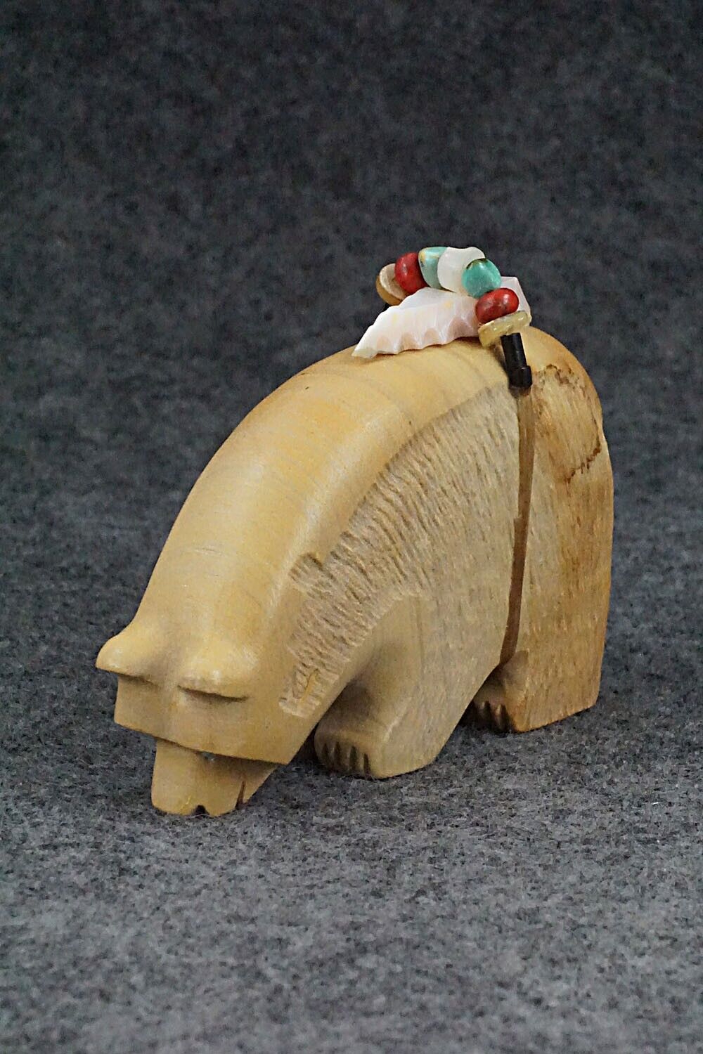 Bear Zuni Fetish Carving - Douglas Martza