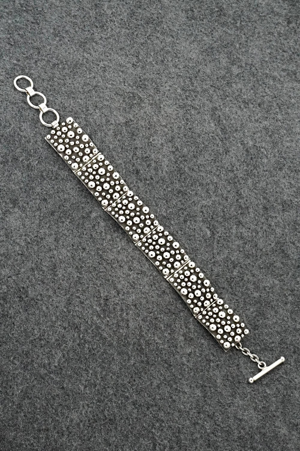 Sterling Silver Link Bracelet - Raymond Coriz