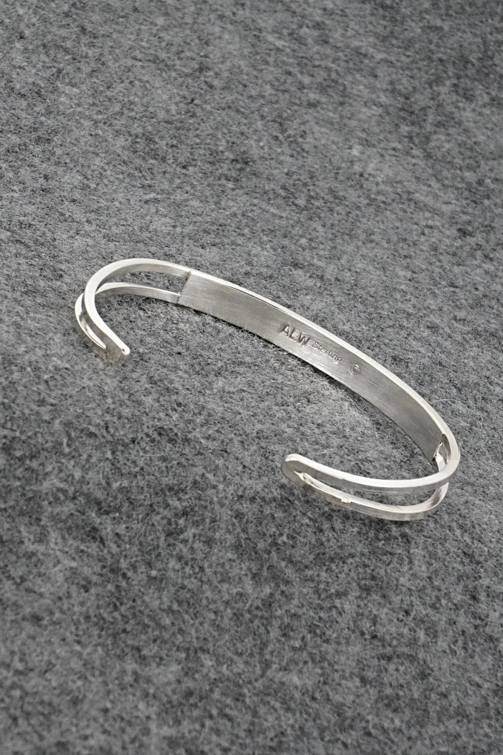 Turquoise & Sterling Silver Inlay Bracelet - Anson Wallace