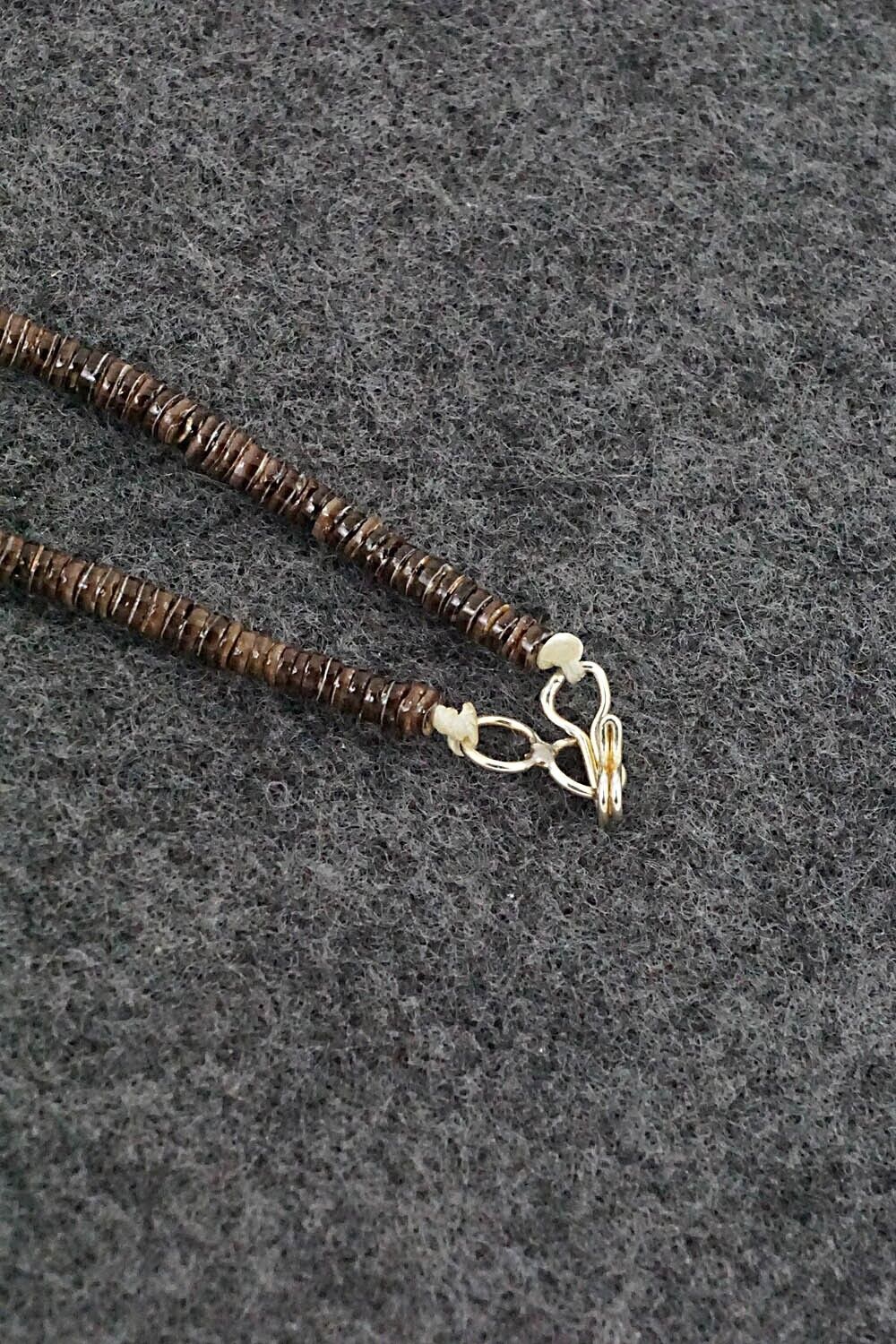 Shell Beaded Necklace 24"- Ramona Bird
