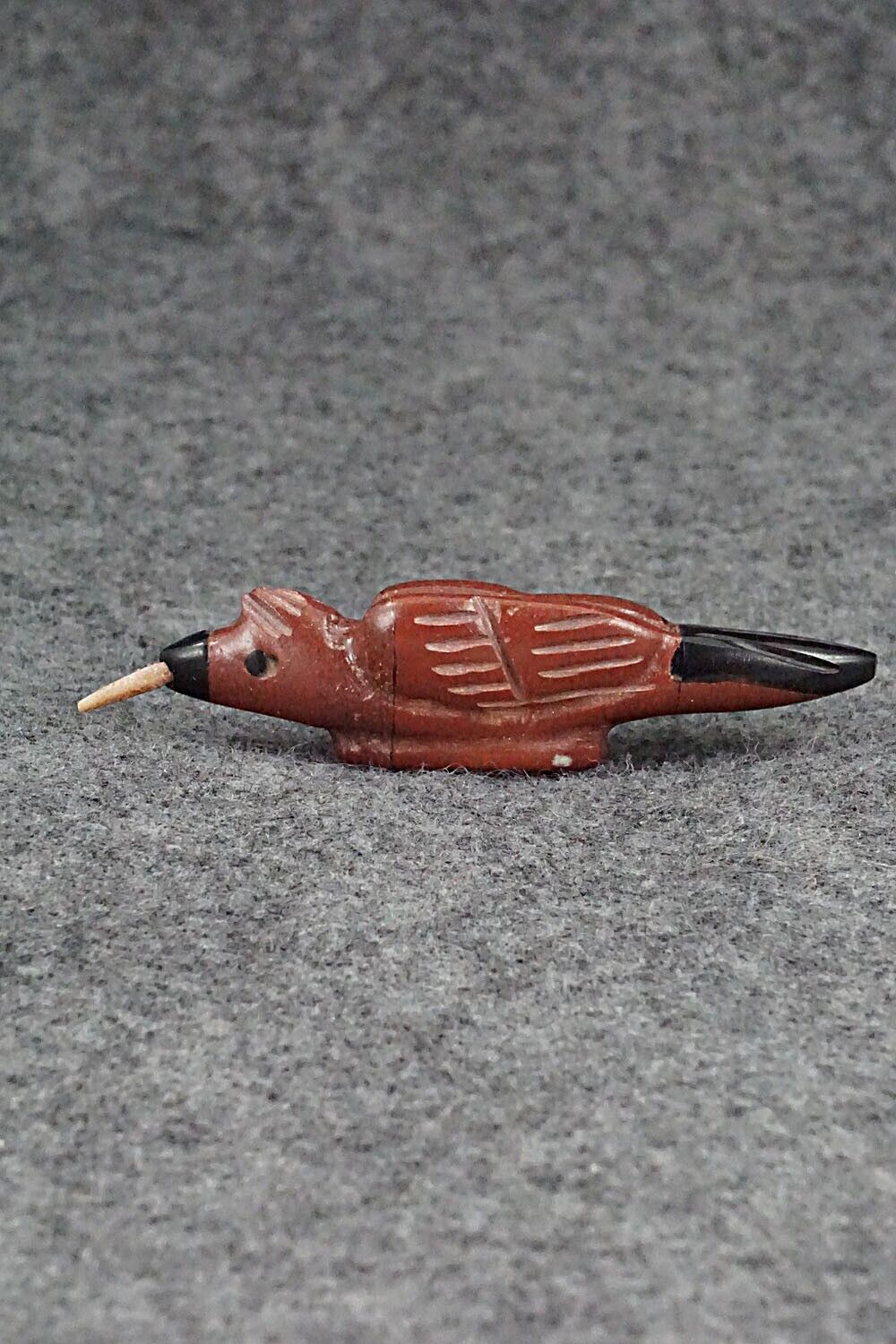 Hummingbird Zuni Fetish Carving - Justin Red Elk