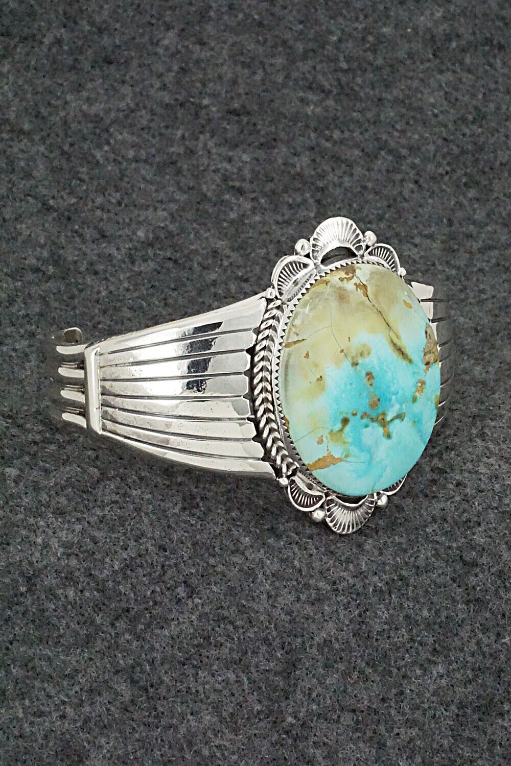 Turquoise & Sterling Silver Bracelet - Anthony Brown