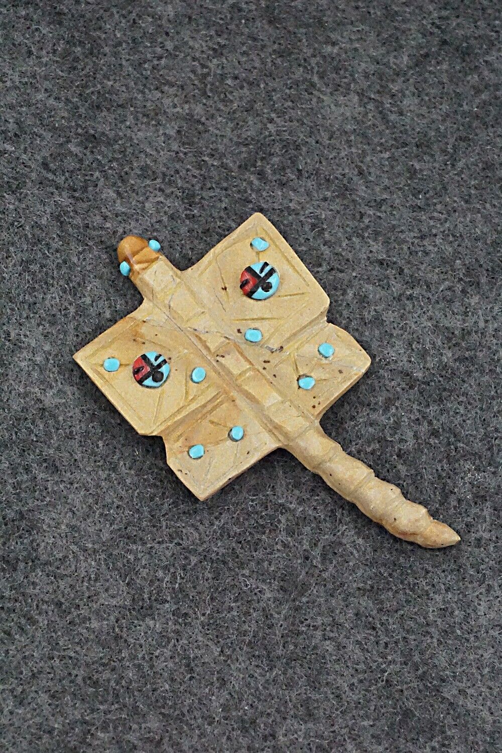 Dragonfly Zuni Fetish Carving - Danette Laate