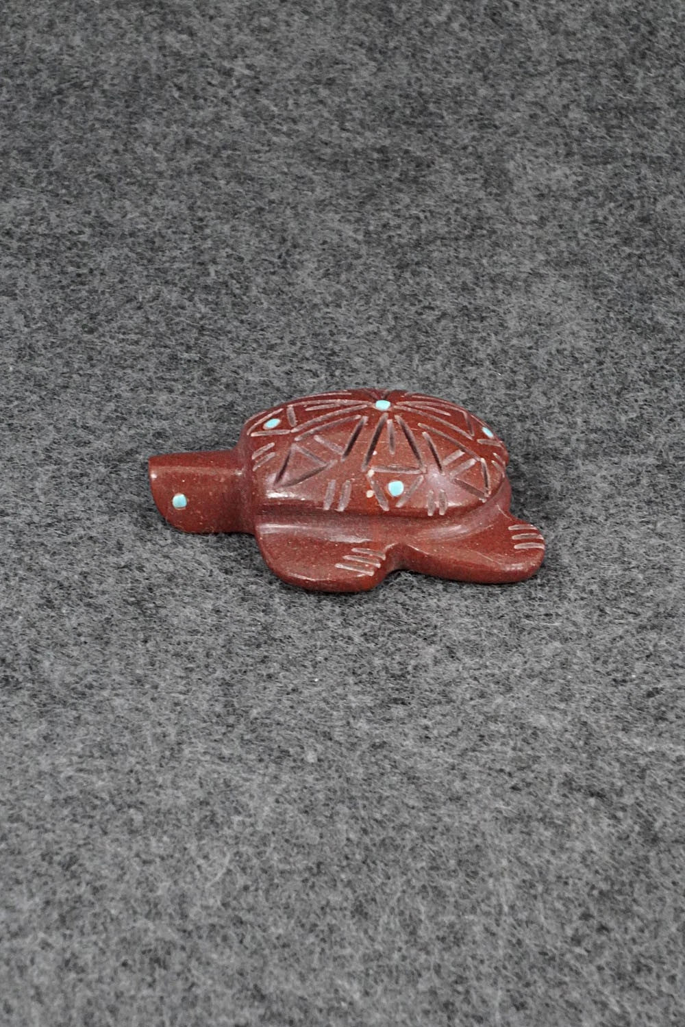 Turtle Zuni Fetish Carving - Brandon Phillips
