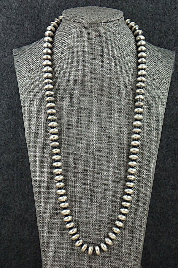 Sterling Silver Navajo Pearl Necklace - Jan Mariano