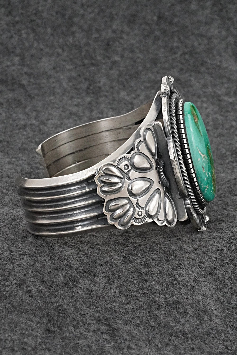 Turquoise & Sterling Silver Bracelet - Hank Vandever