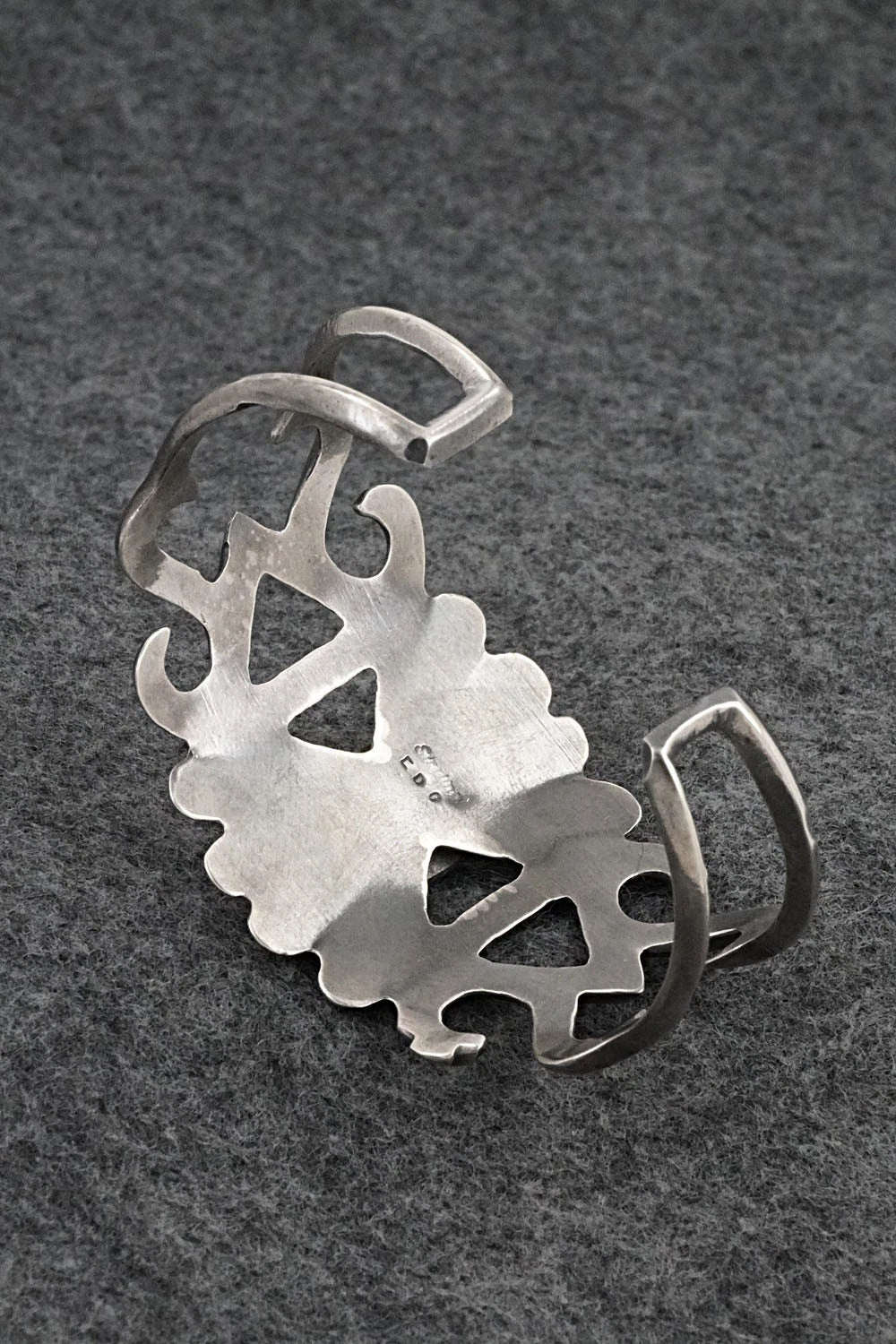 Turquoise & Sterling Silver Bracelet - Eugene Gruber