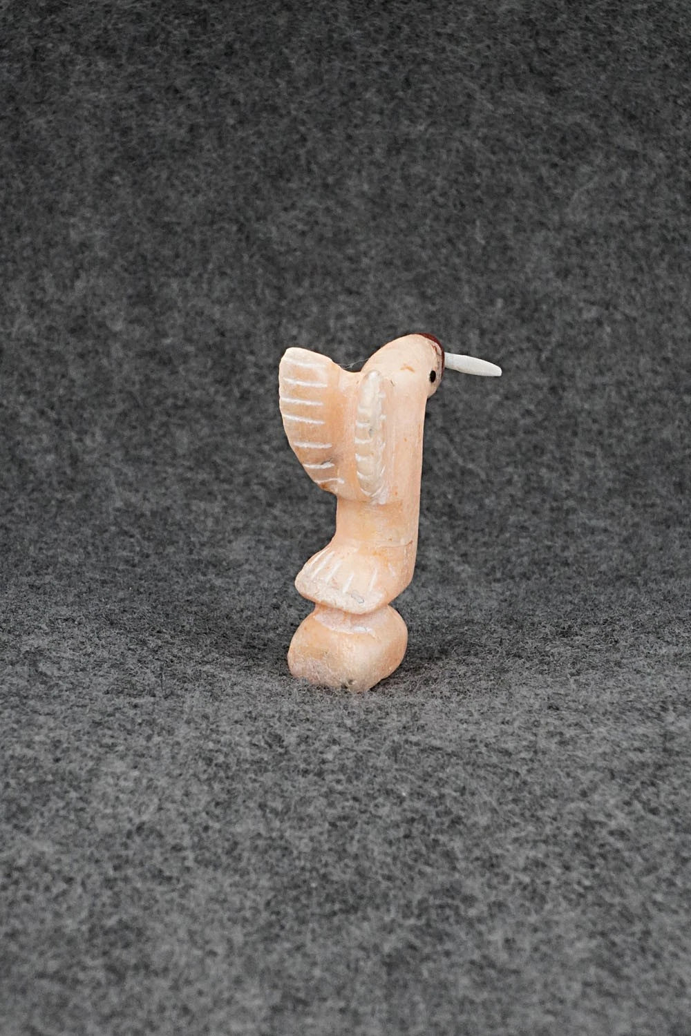 Hummingbird Zuni Fetish Carving - Justin Red Elk