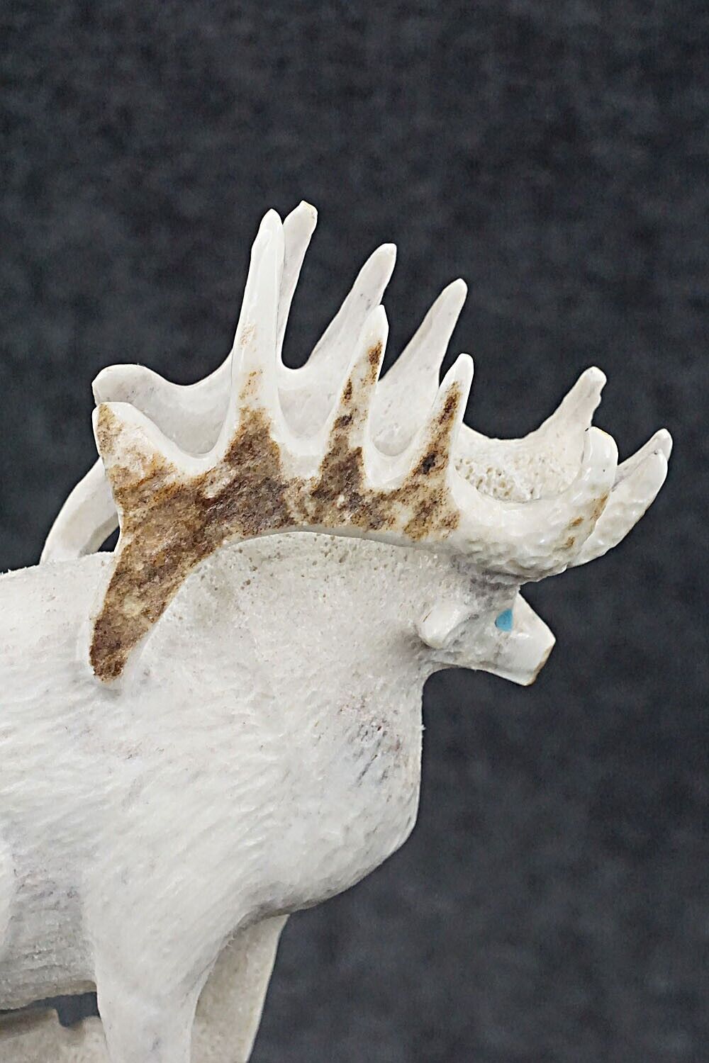 Elk Zuni Fetish Carving - Maxx Laate